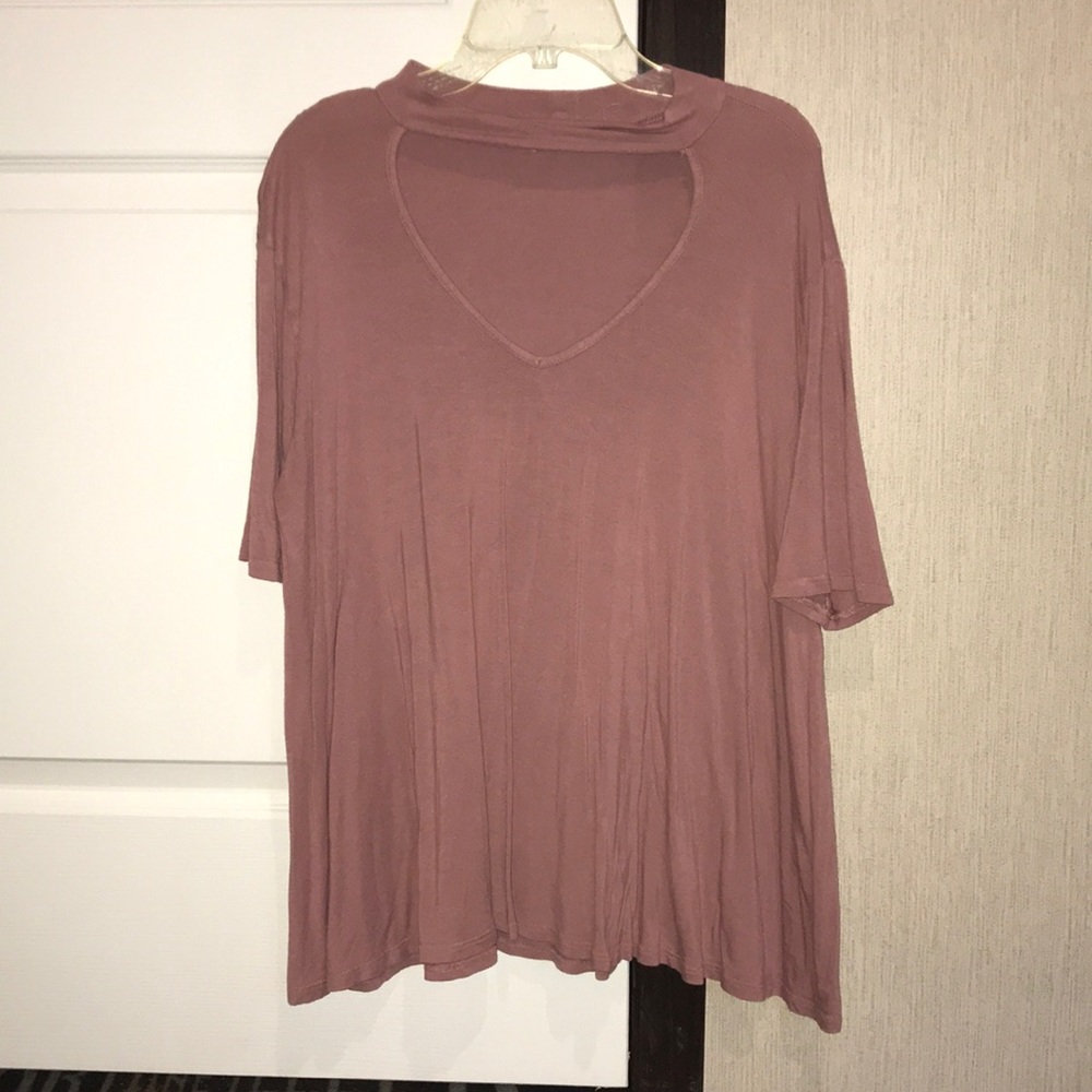 Blush pink blouse